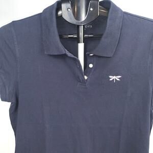 Talbots Navy Polo T-Shirt - Women's Medium0330